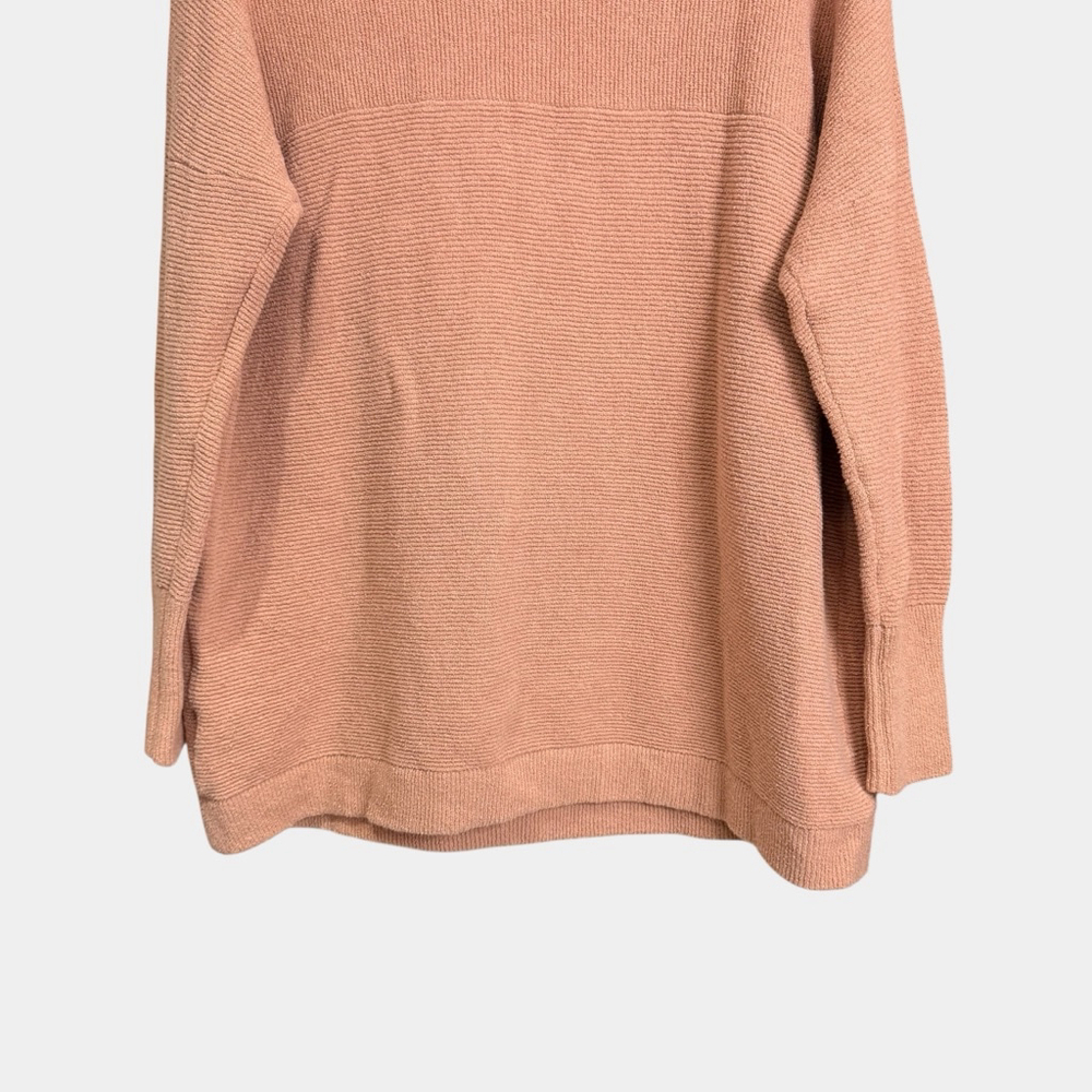 FREE PEOPLE Ottoman Tunic Cafe Cream Tunic Sweater, Effortless Pullover, Sz M - Picture 13 of 16
